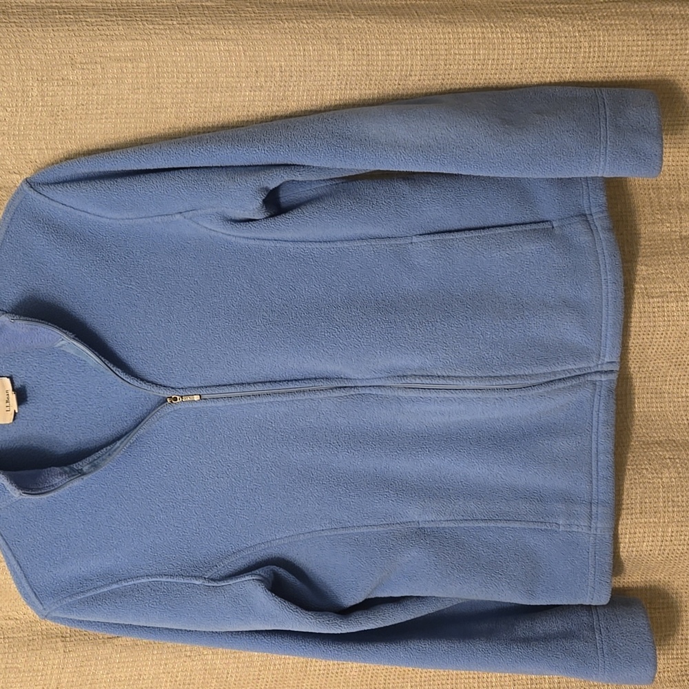 L.L. Bean Women's Fleece Jacket Polartec Full-zip S warm - Picture 5 of 5